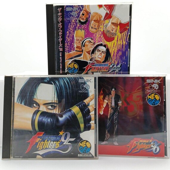 Used NEO GEO CD Kof Game Lot – Japan Import – the King of Fighters