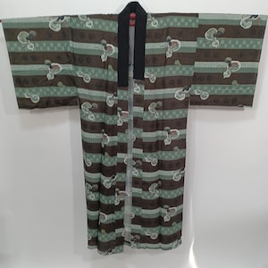 Used Men&#39;s Kimono Juban Bottle gourd Cotton Japanese traditional kimono underwear
