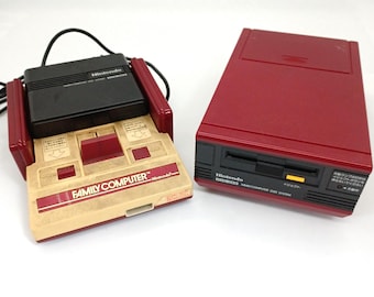 Used Nintendo Famicom Disk System HVC-023 Japan NTSC-J Console fc fds Junk Lot Sample Listing