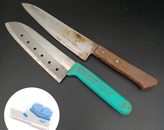 Used Junk Seki zosaku with Bonus knife, Electric sharpening tool Made in Japan| Forgot Souvenir