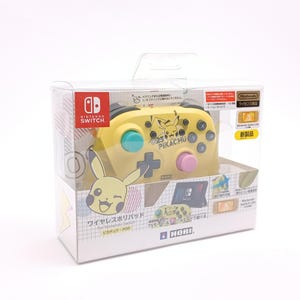 Used Hori Nintendo Switch Controller Pikachu Limited Yellow Japan Import Tested