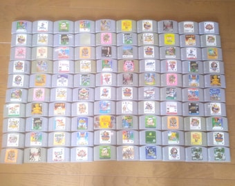 ニンテンドー64（N64）純正ビデオゲームコレクション - お気に入りの