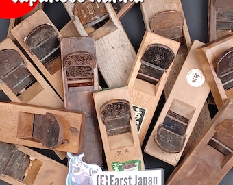 Vintage Japanese Kanna Wood Planes – Choose 1 to 4 pcs | With or Without Chipbreaker | Made in Japan