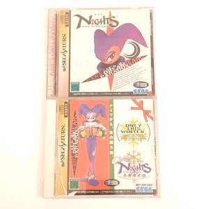 Used Nights, and Christmas Nights Sega Saturn Game Set (2 Titles) - NTSC-J - Japan Import - Japanese