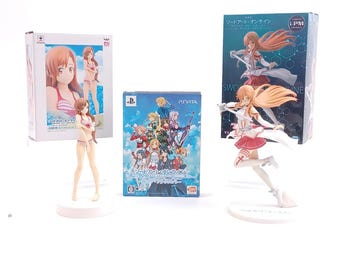 Sony PSVita Sword Art Online Hollow Fragment 2Figures Japan Import NTSC-J Tested