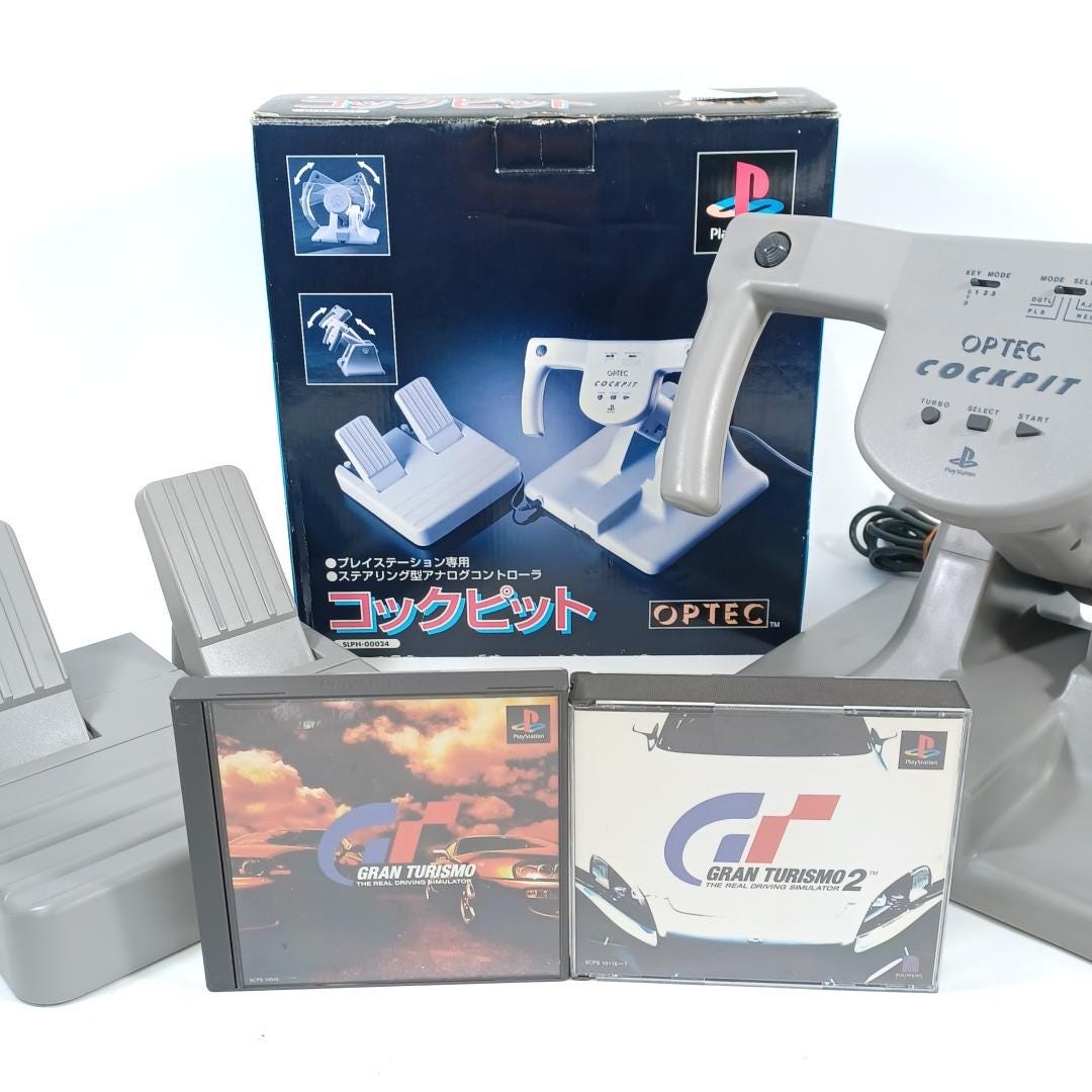 Used Optec Cockpit Controller SLPH-00024 Sony Playstation PS1