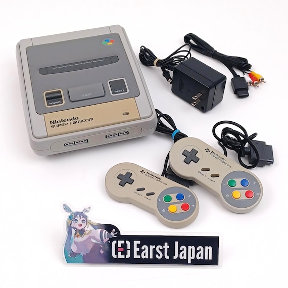 Used Nintendo Super Famicom SFC Console | Japanese SNES NTSC-J