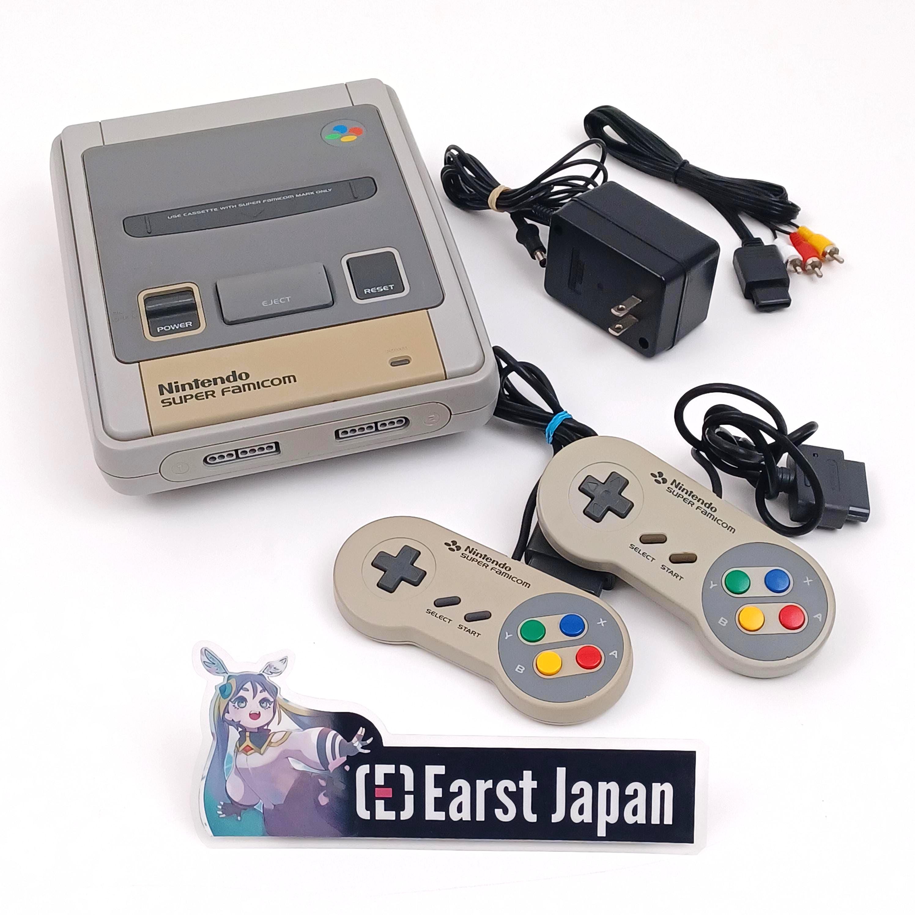 Used Nintendo Super Famicom SFC Console | Japanese SNES NTSC-J