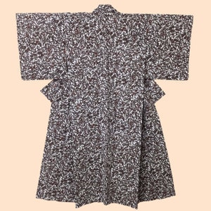 Women's Washable Kimono, Japanese vintage traditional kimono