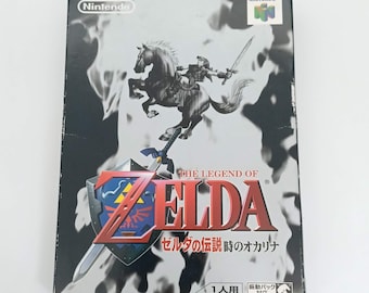 ゼルダの伝説 時のオカリナ ニンテンドー64 日本語版 日本輸入 N64