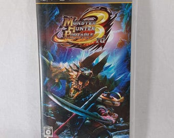Used [B] SONY PSP Monster Hunter Portable 3rd Complete Set Japan Import NTSC-J