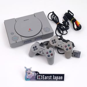 Used PS1 Japan Sony PlayStation 1 Console – Optional Controller and Cable – NTSC-J – Tested & Working – Japan Import
