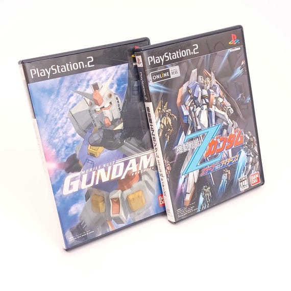 Used Sony Playstation 2 PS2 Mobile Suit Gundam Z Gundam Japan
