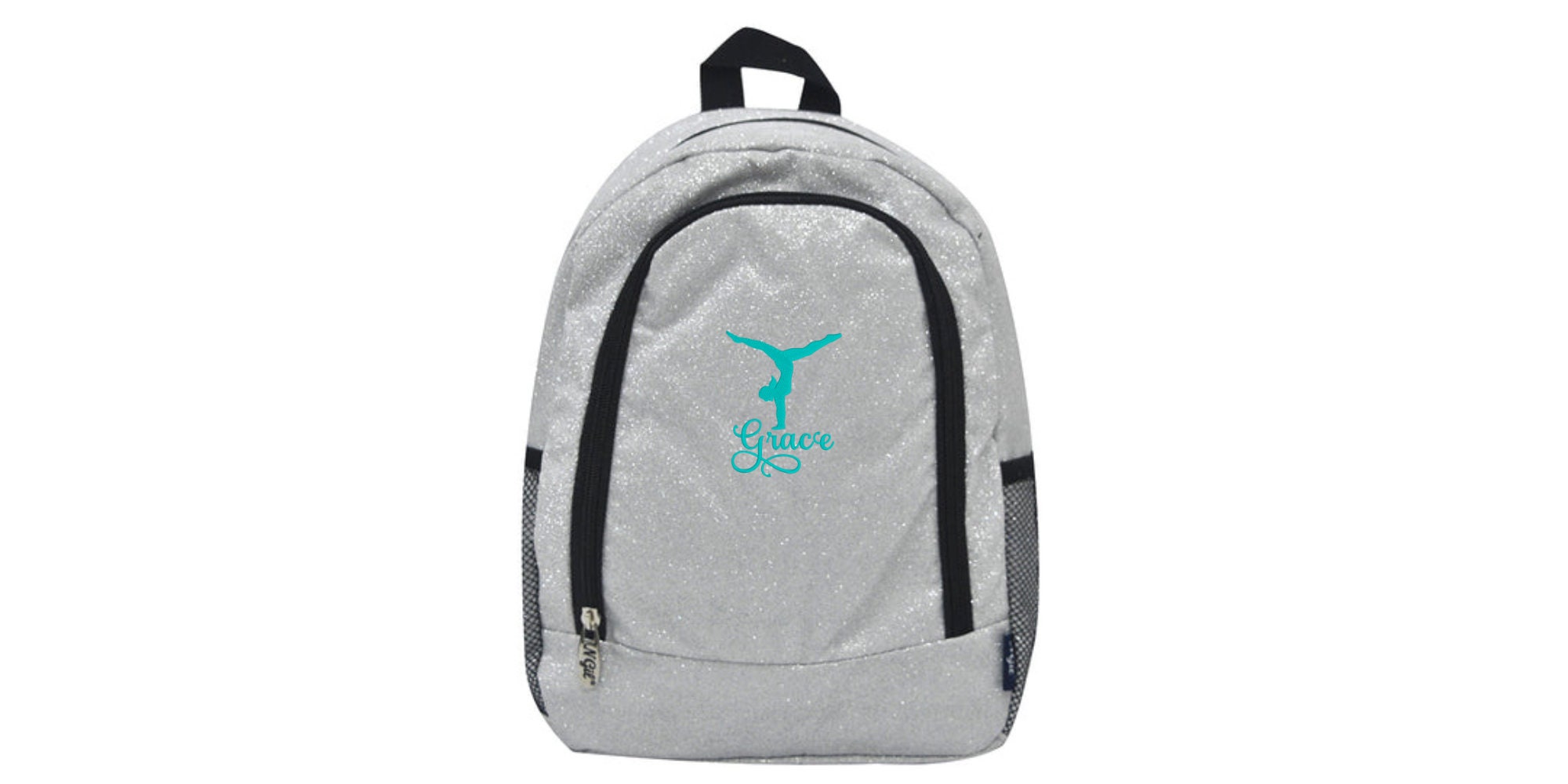 Backpack Personalized Gymnast Gymnastics Leaping Floor 