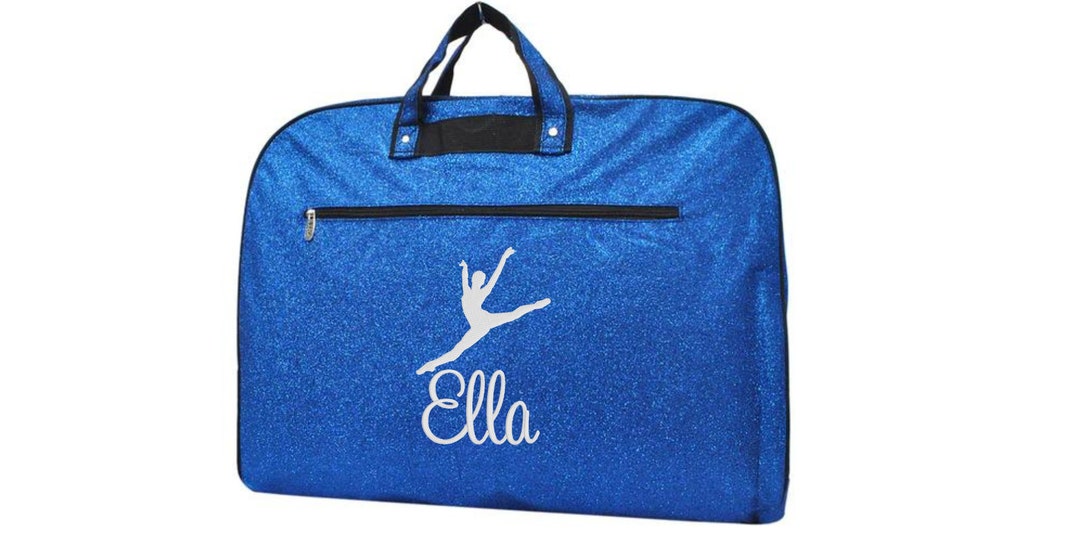 Glitter Royal Blue Garment Bag Ballet Dancer Etsy