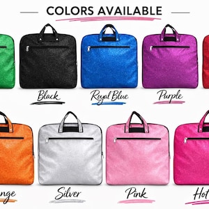 Personalized Dance Garment Bag, Glitter Dance Competition Bag, Custom Dance Costume Bag, Ballet Garment Bag, Recital Travel Bag image 10
