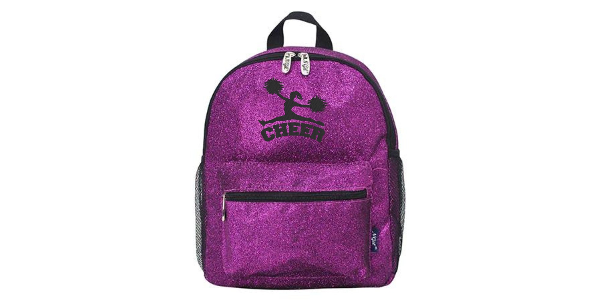 Neon candy coral pink cheap backpack