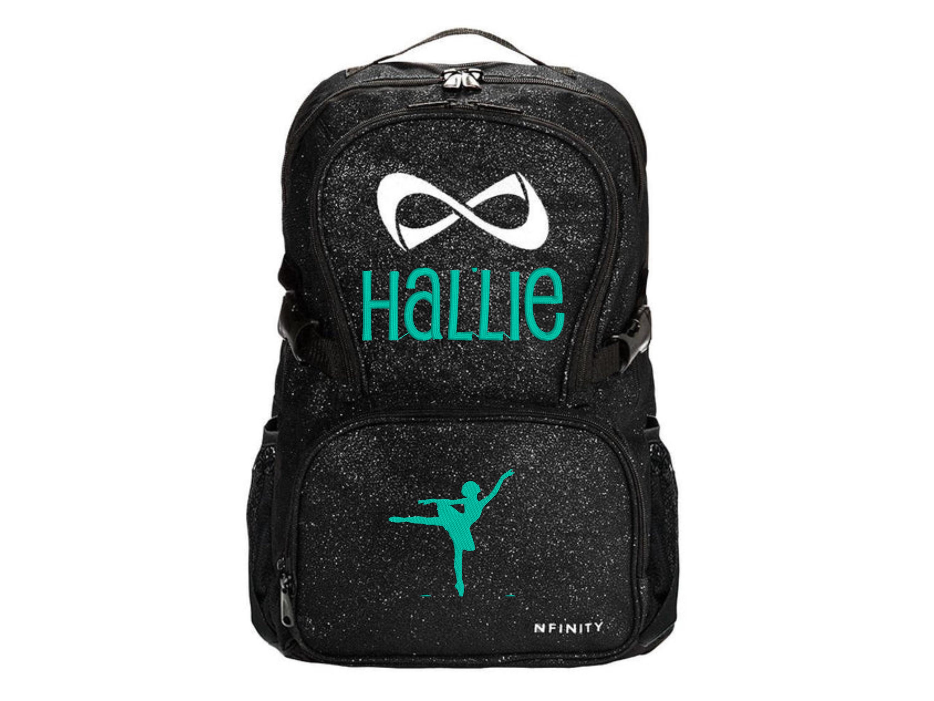glitter nike backpack Personalized Black Nfinity Sparkle Backpack | Custom Dance Bag | Dancer  Backpack With Name