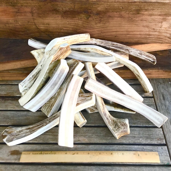 RE.RACKS - SPLIT Alaskan Reindeer Antler Dog Chews