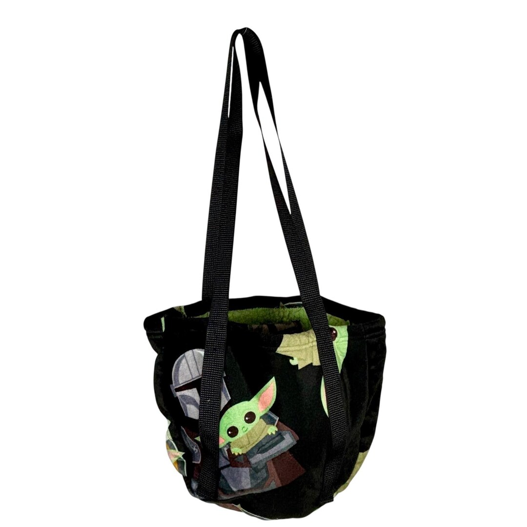 Handcrafted the Mandalorian Baby Yoda Grogu Tote Bag Reusable Pouch ...