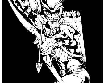 The Emerald Archer / Oliver Jonas Queen as Green Arrow / The Longbow Hunter