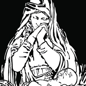 Madonna and child /  Virgin Mary / deity of Christ