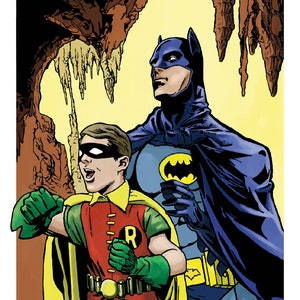 The Dynamic Duo / The Caped Crusader and the Boy Wonder /