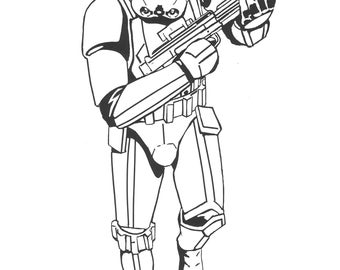the Galactic Empire Soldier
