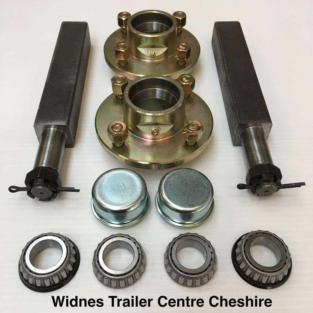 Trailer Wheel Stub Stubs Axle Axles Weld on Weldable Etsy UK