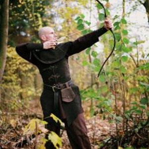 Surcoat for Men Made of Leather Larp Fantasy Medieval - Etsy