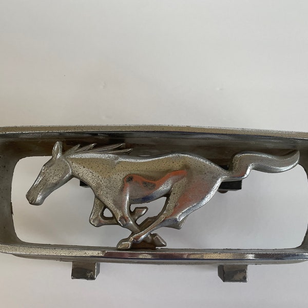 Mustang Grill Emblem Etsy