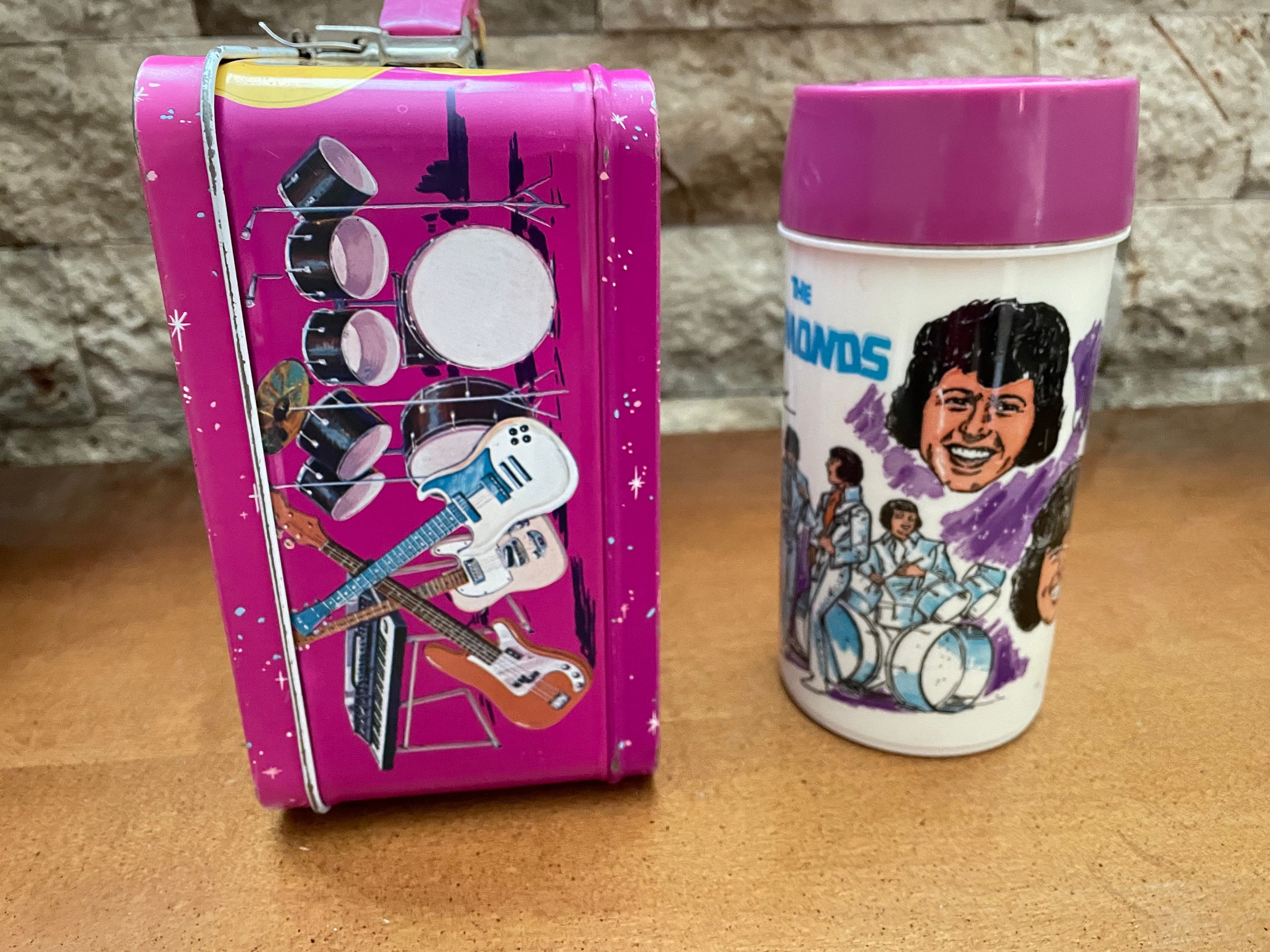 Vintage 1973 Osmond Brothers Lunch Box and Matching Thermos***sale