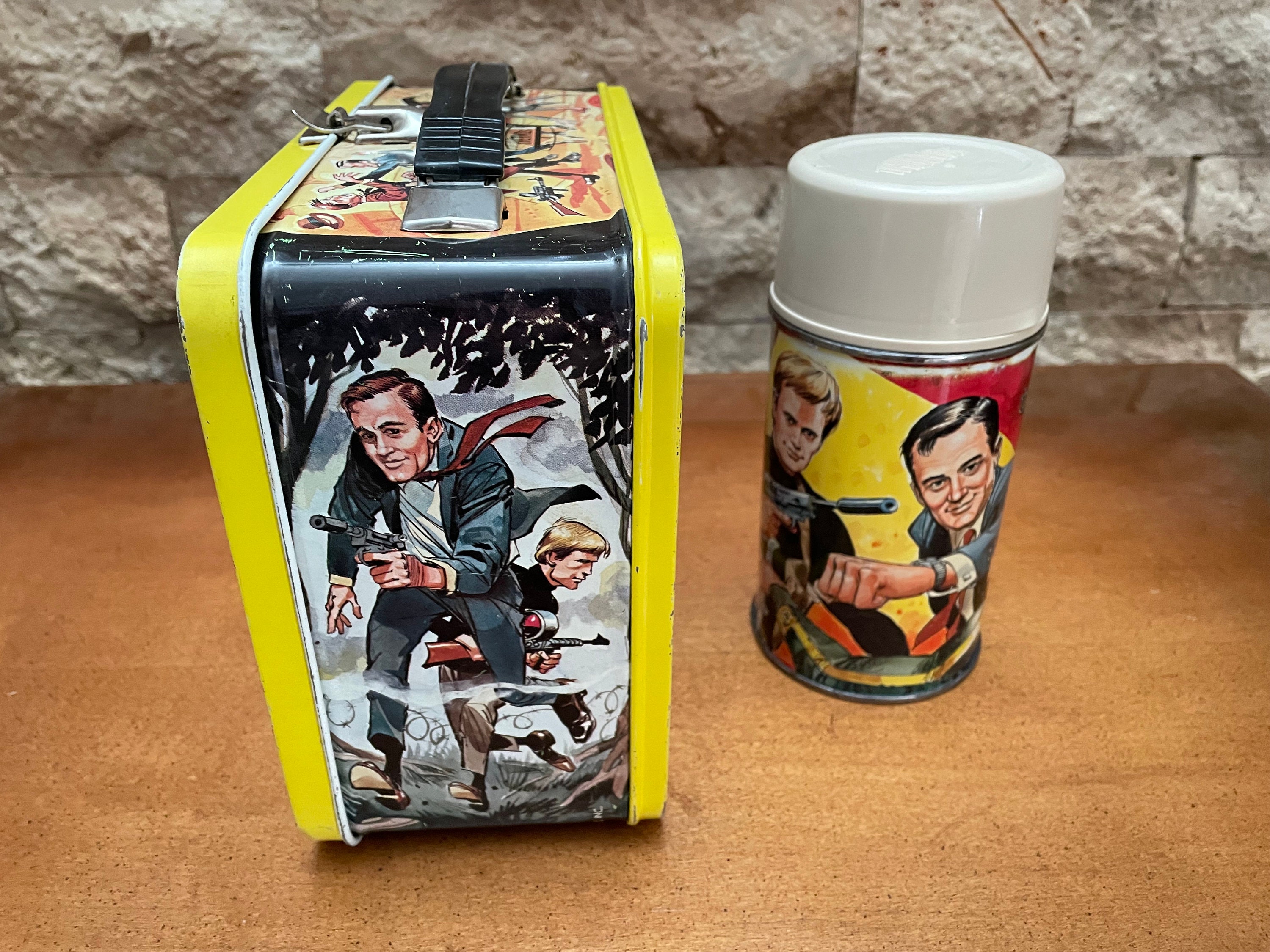 The Man From U.N.C.L.E Lunch Box and Thermos Complete by