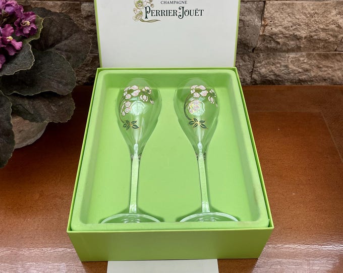 Seau à Glace Et Verre Vert Perrier Jouet – Alu Et Verre, Fabriqué En France, NEUF Rare