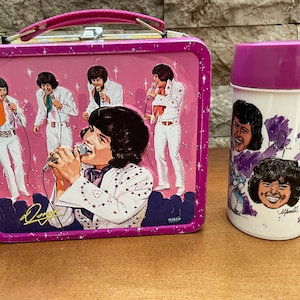 Vintage 1973 Osmond Brothers Lunch Box and Matching Thermos***sale