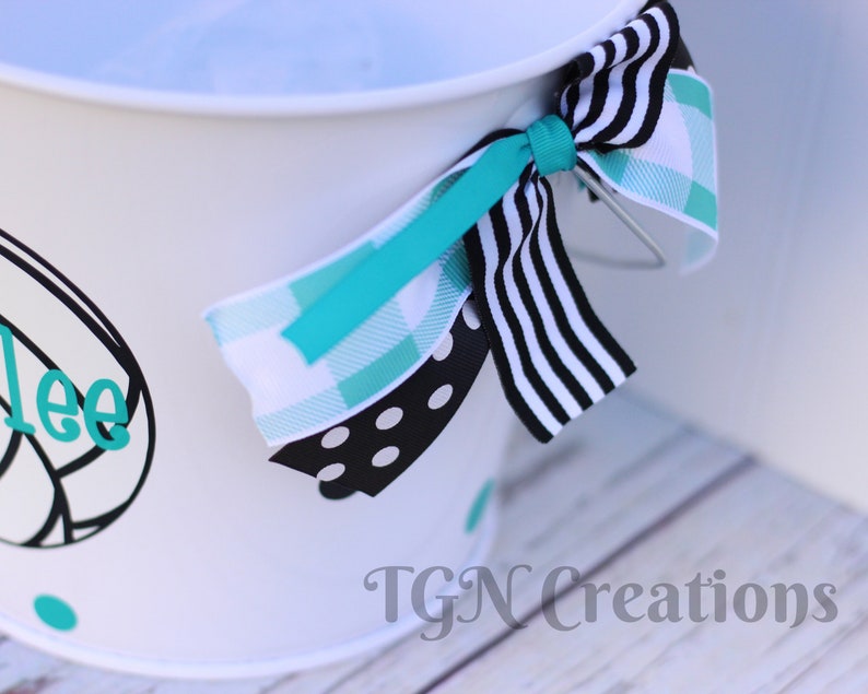 Volleyball Easter Basket Personalized Volleyball Monogrammed Etsy