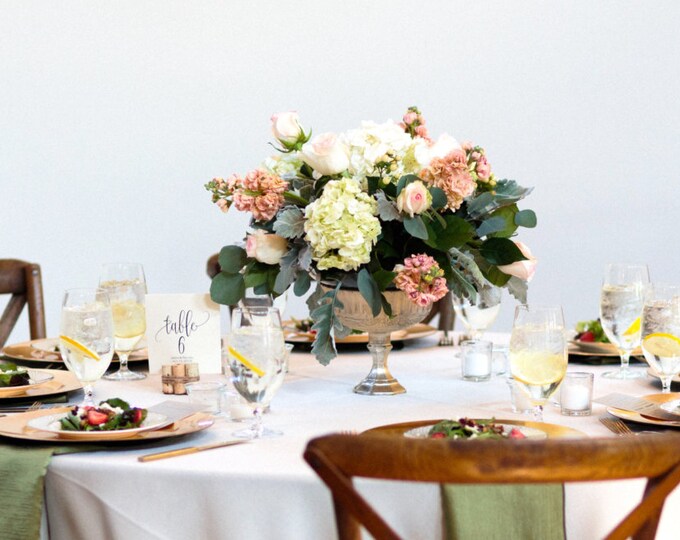 Gold Mercury Glass Wedding Decor / Gold Centrepiece / Table Centerpiece ...