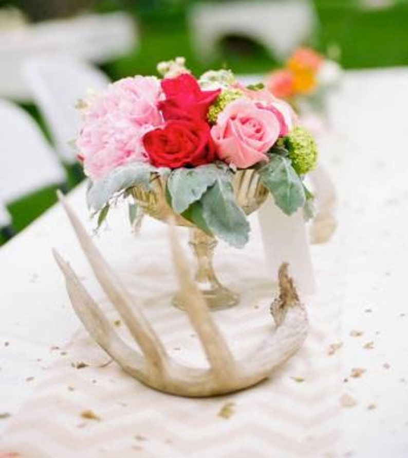 Pedestal Vase / Gold Mercury Glass / Mercury Glass Vase / Gold Vases