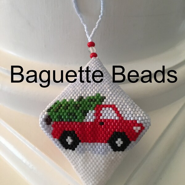 3D Christmas Pickup Truck Pod