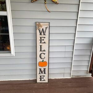 Welcome Sign With Interchangeable Pieces for Front Porch Holiday Decor ...