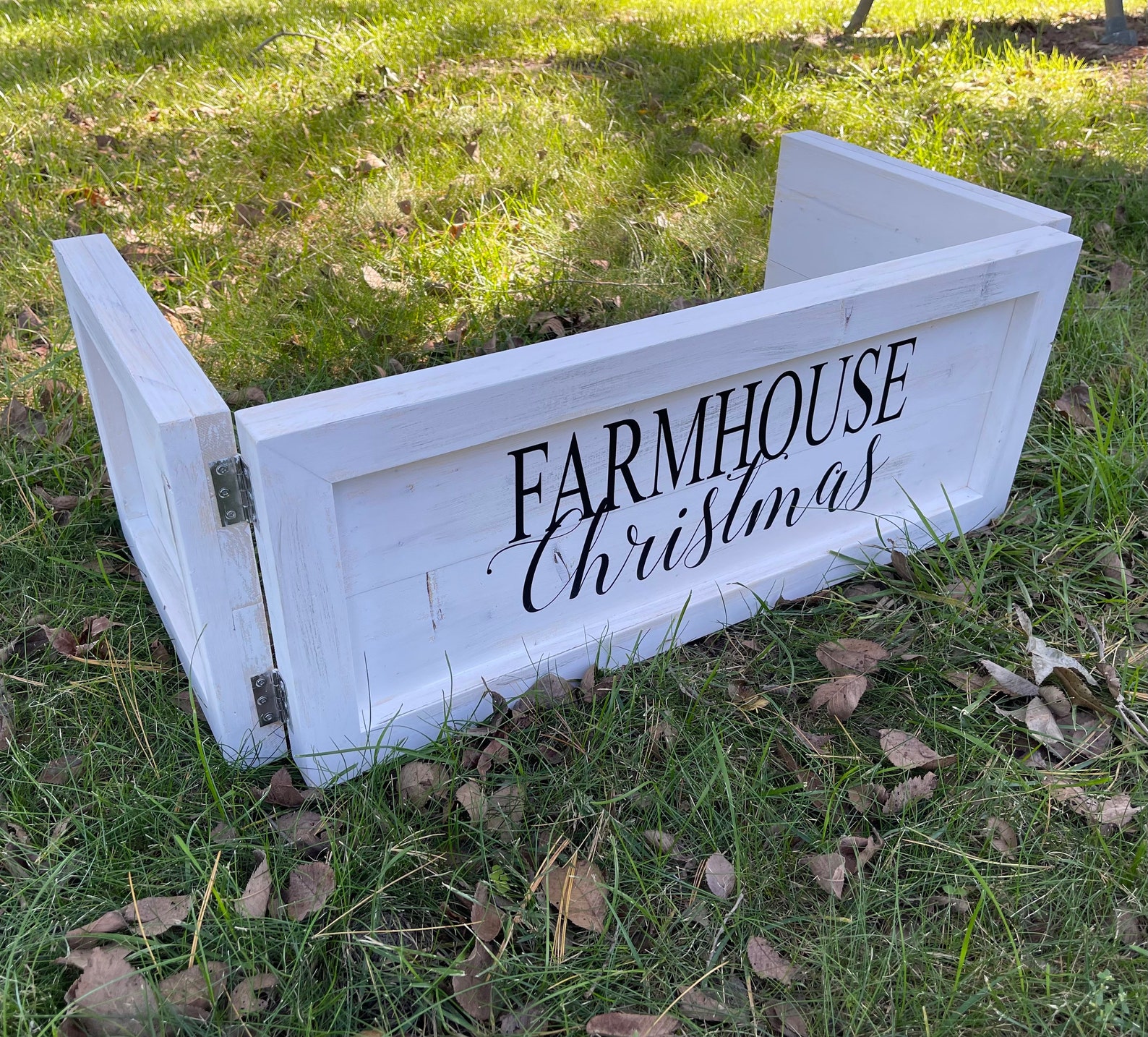 Collapsible Christmas Tree Decor Box Collar Christmas Tree Etsy