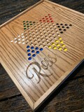 Custom Engraving on Game Board | Handwriting engraving | Board Games for family | Game Night | Aggravation Game | Wahoo | Chinese Checkers