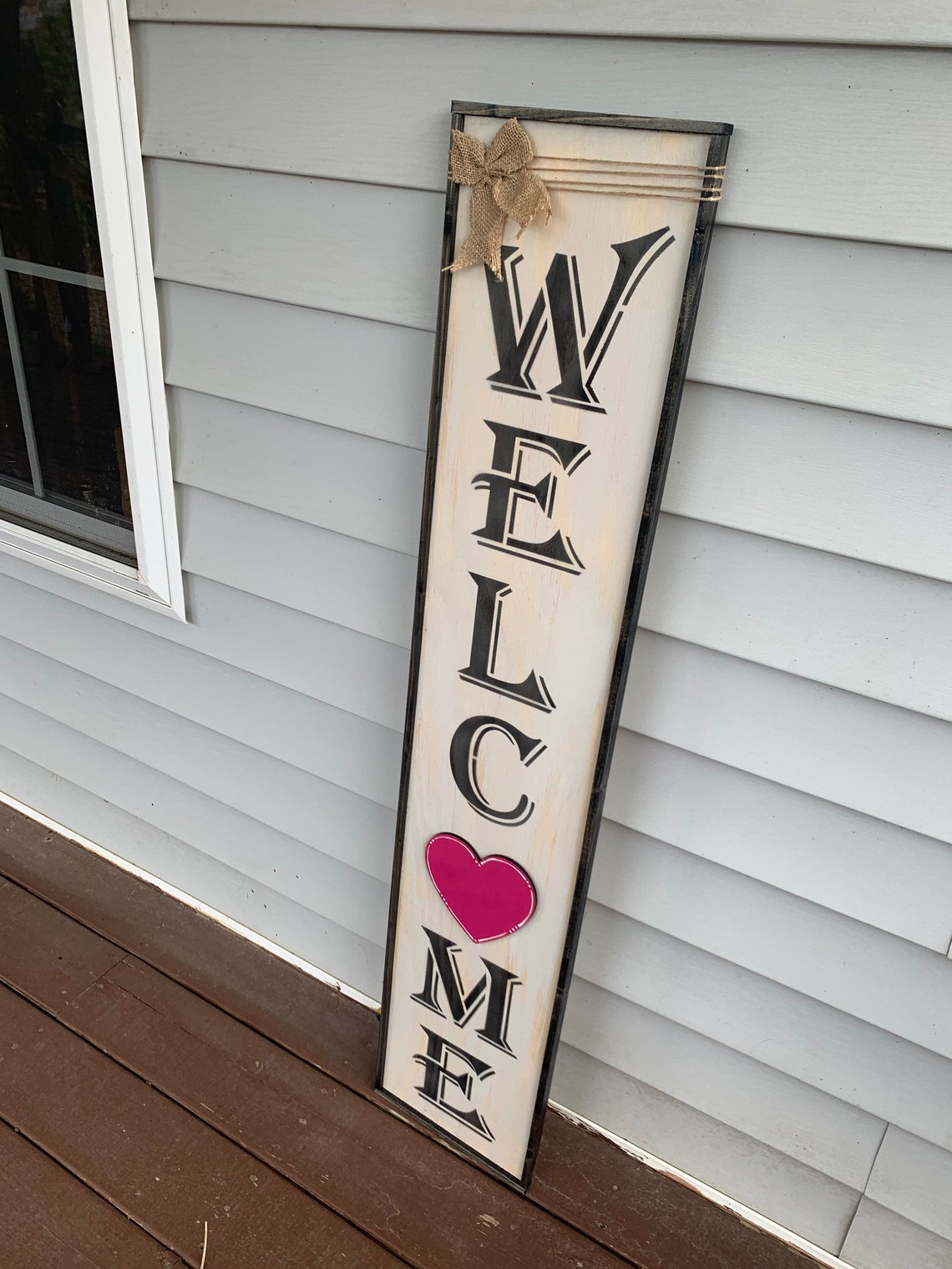 sign with interchangeable pieces for front porch Etsy