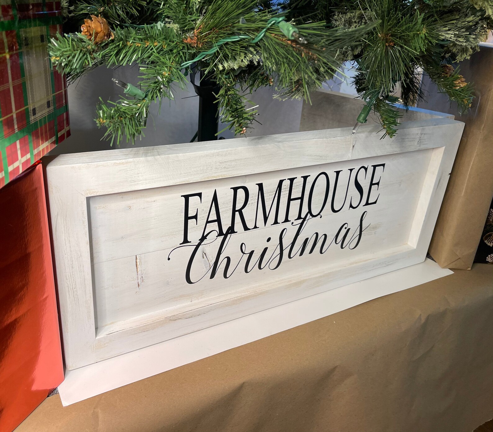 Collapsible Christmas Tree Decor Box Collar Christmas Tree Etsy