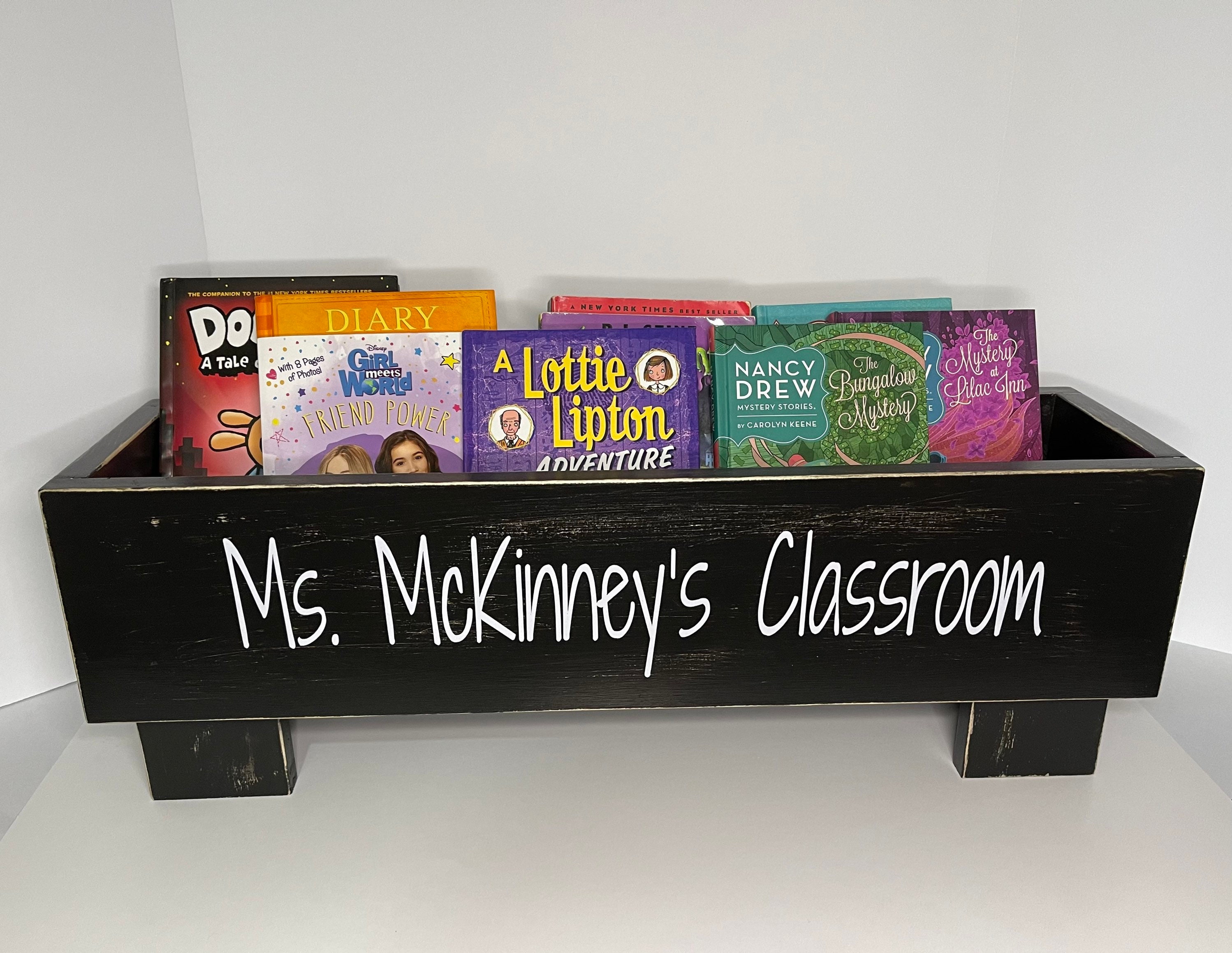 Once Upon A Time Book Bin | Nursery Decor | Children’s Book Storage - Etsy