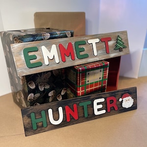 Christmas Name Puzzle | Personalized Name Puzzle | Kids Stocking Stuffer