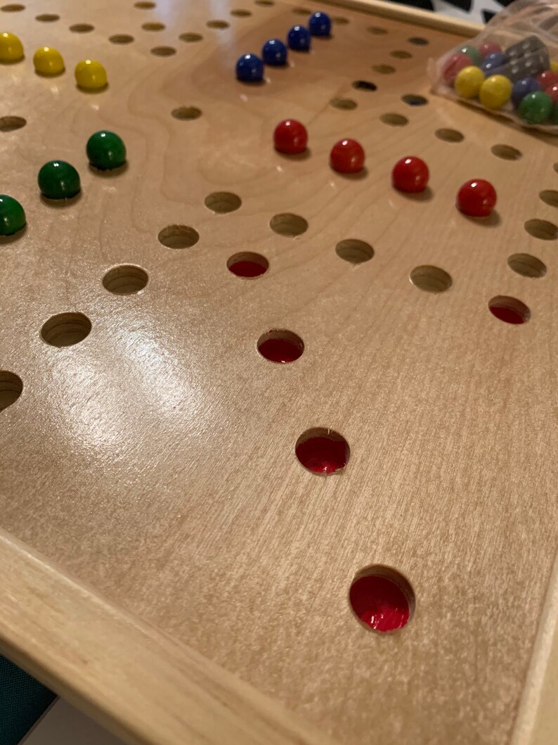 wahoo-game-board-with-marbles-old-fashioned-game-board-wahoo-etsy