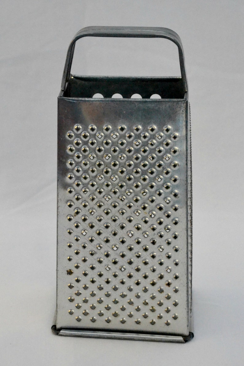 Vintage Metal Cheese Grater Etsy