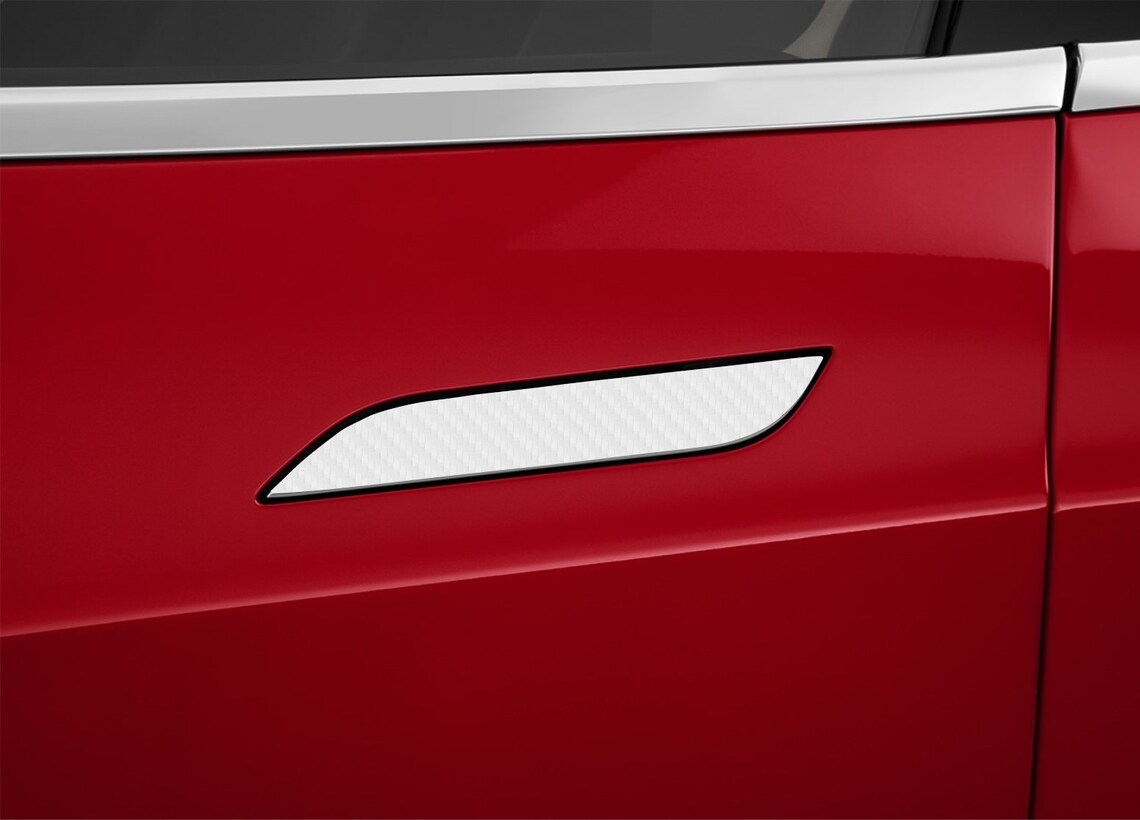 Front Coverage Tesla Model S Door Handle Vinyl Car Wrap Kit Etsy