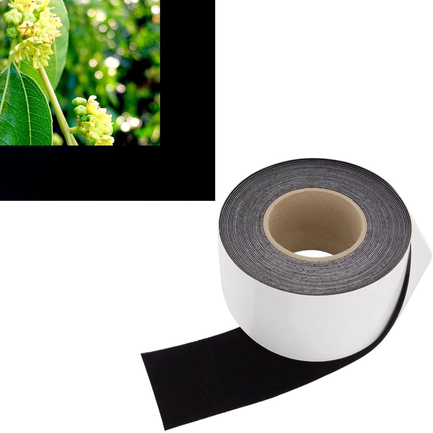 Vibrancy Enhancing Projector Felt Tape Border 3 in X 60 Ft 